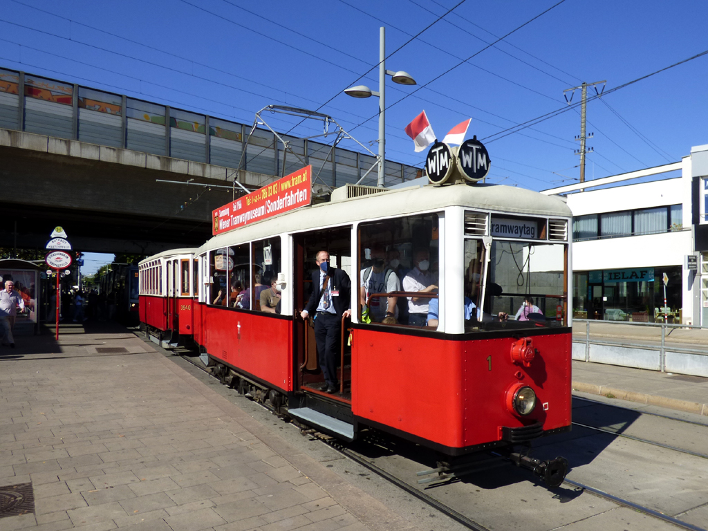 Вена, Fuchs KSW моторный № 1; Вена — Tramwaytag 2021