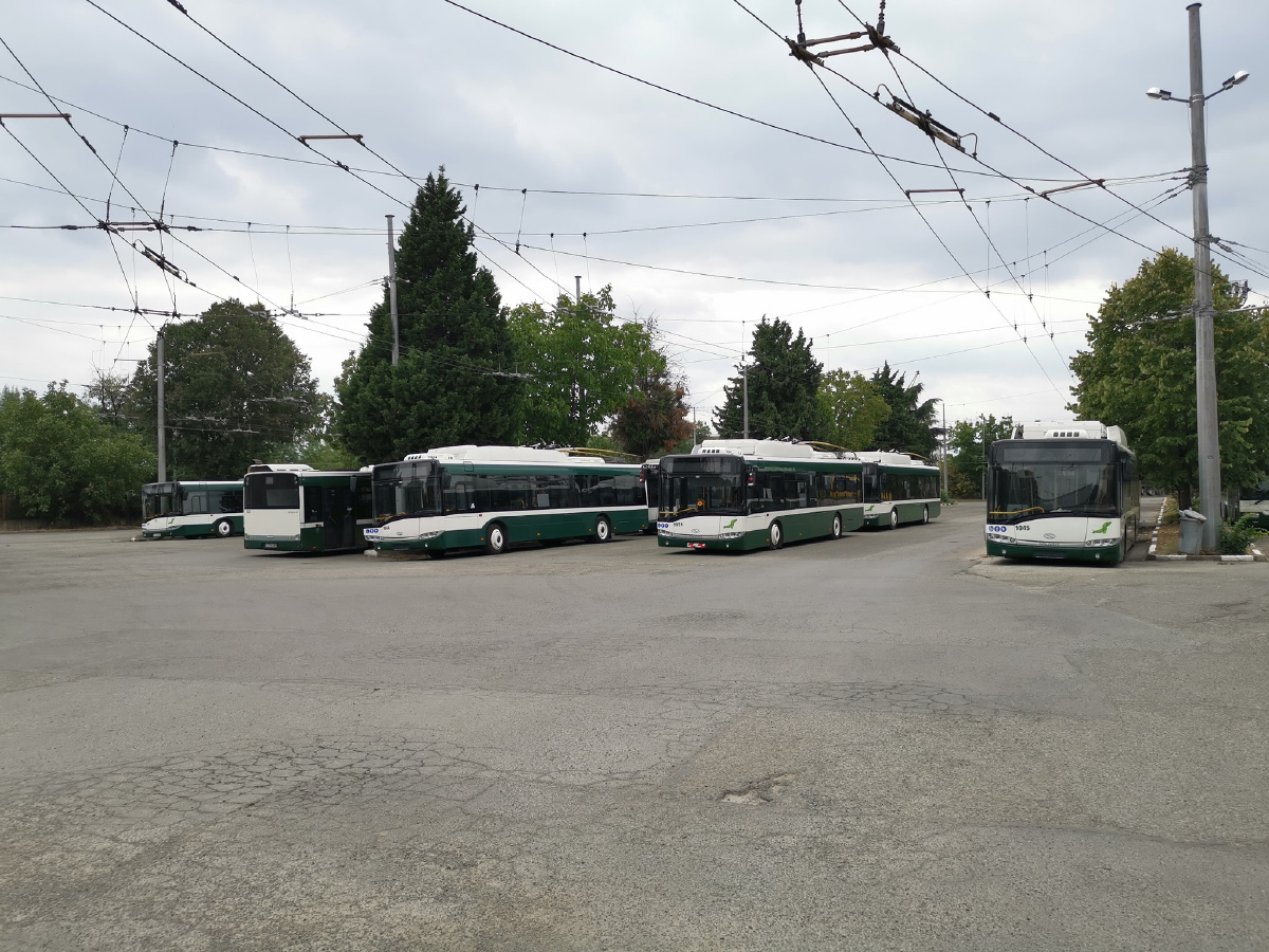 Стара-Загора — Тролейбусно депо • Троллейбусное депо