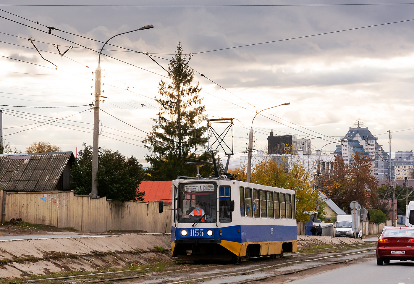 Трамвай Уфа 1006.