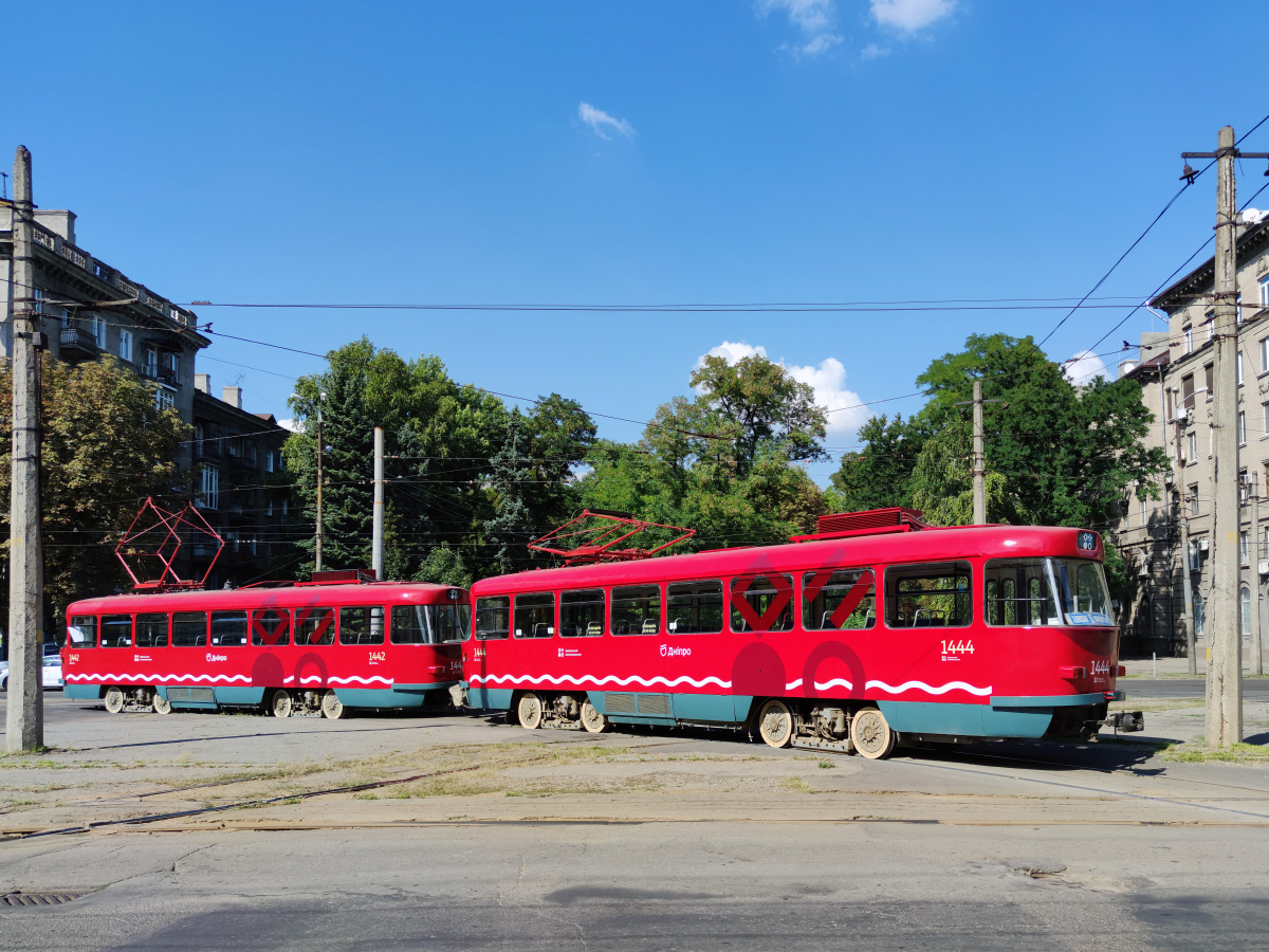 Днепр, Tatra T4D-MT № 1444