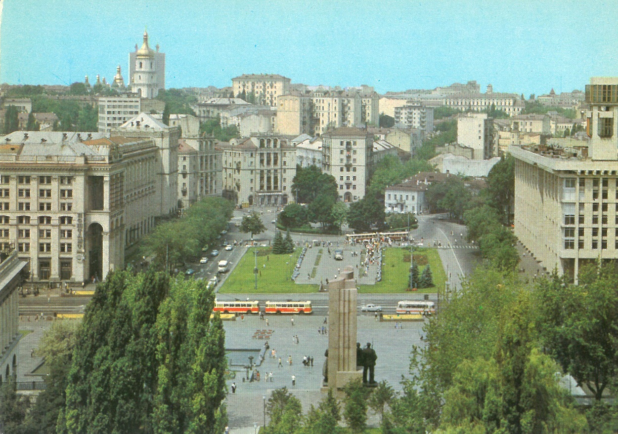 Киев — Исторические фотографии; Киев — Троллейбусные линии: Закрытые линии