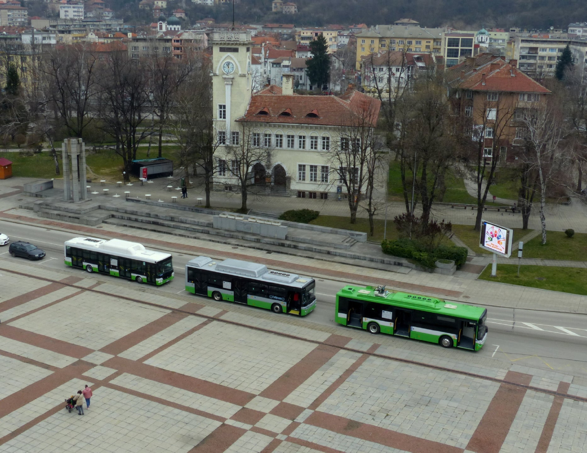 Габрово — Официално освещаване и откриване на електробусния транспорт — 10.03.2021 г.