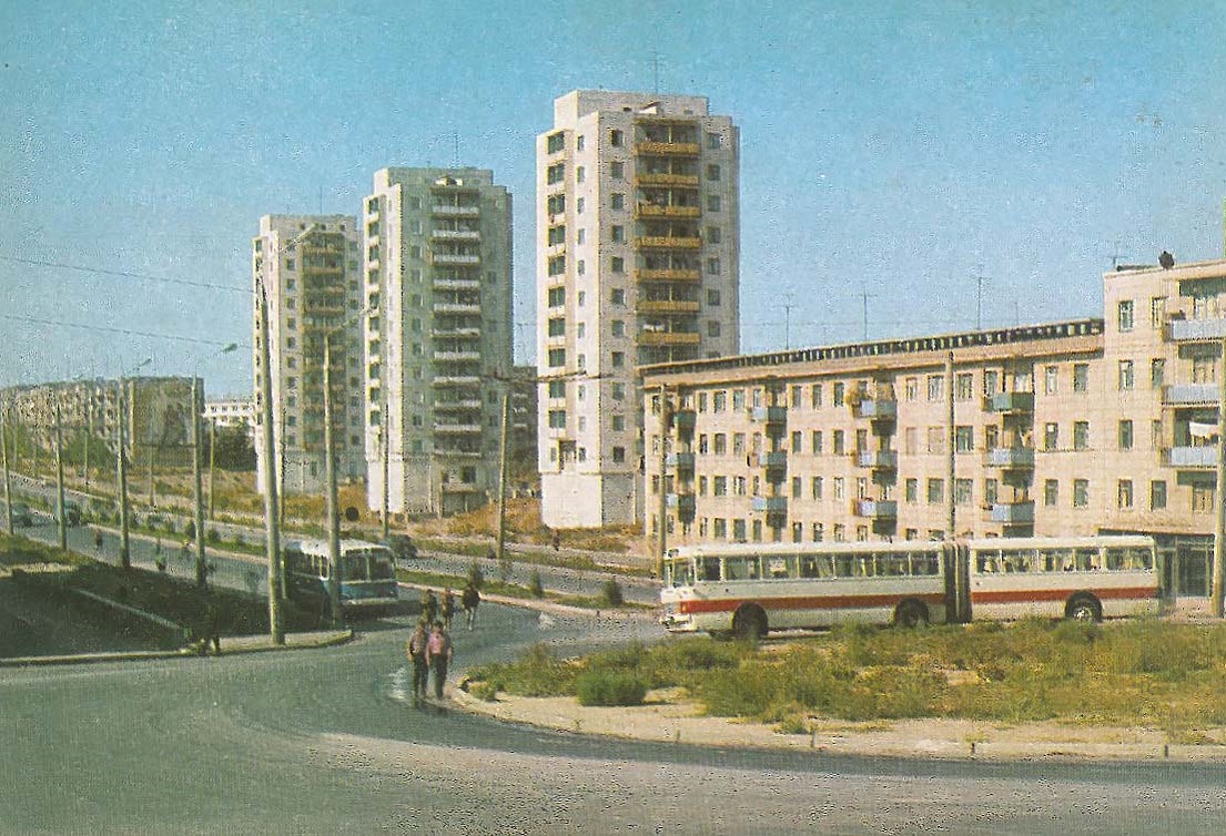 Шымкент — Старые фотографии; Шымкент — Троллейбусные линии и инфраструктура