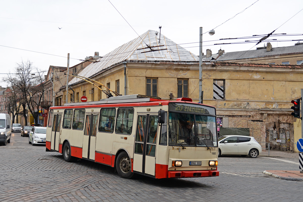 Vilnius, Škoda 14Tr17/6M nr. 1660