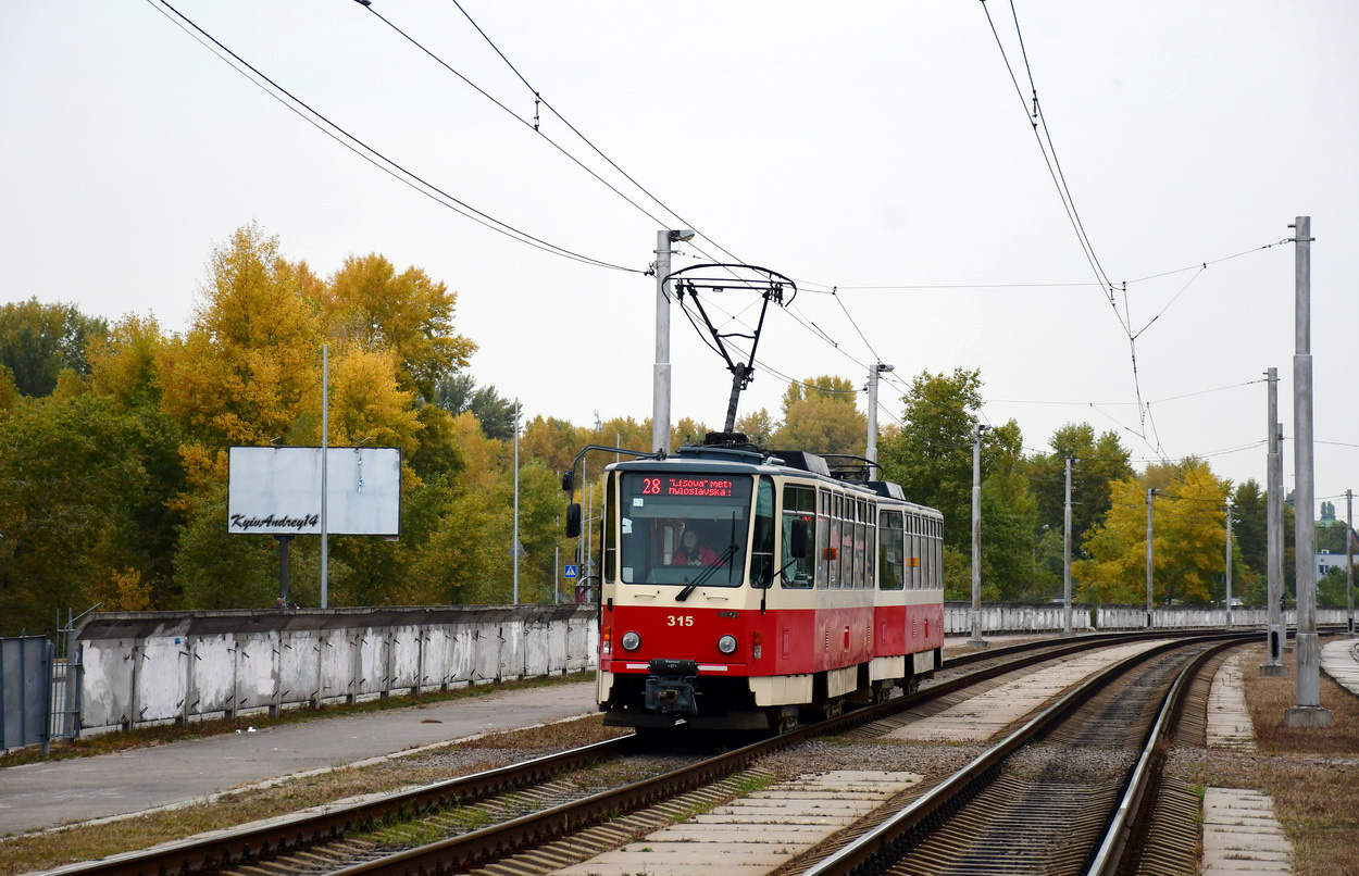 Киев, Tatra T6A5 № 315
