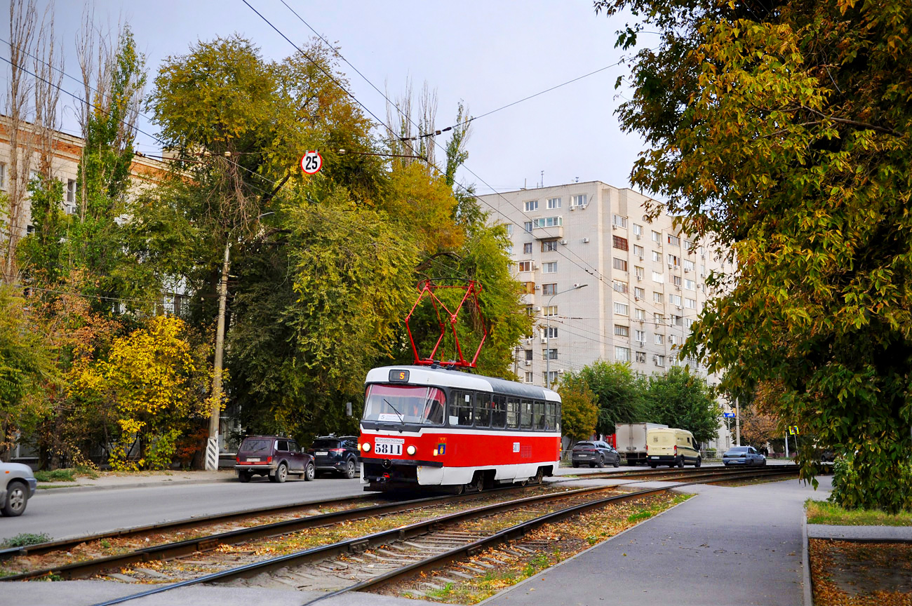 Volgograd, Tatra T3SU # 5811