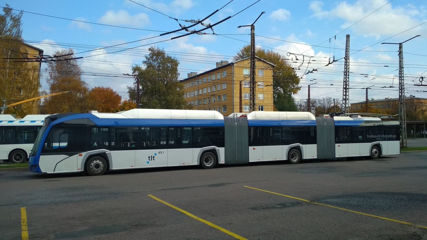 Таллин, Solaris Trollino IV 24 MetroStyle № 451