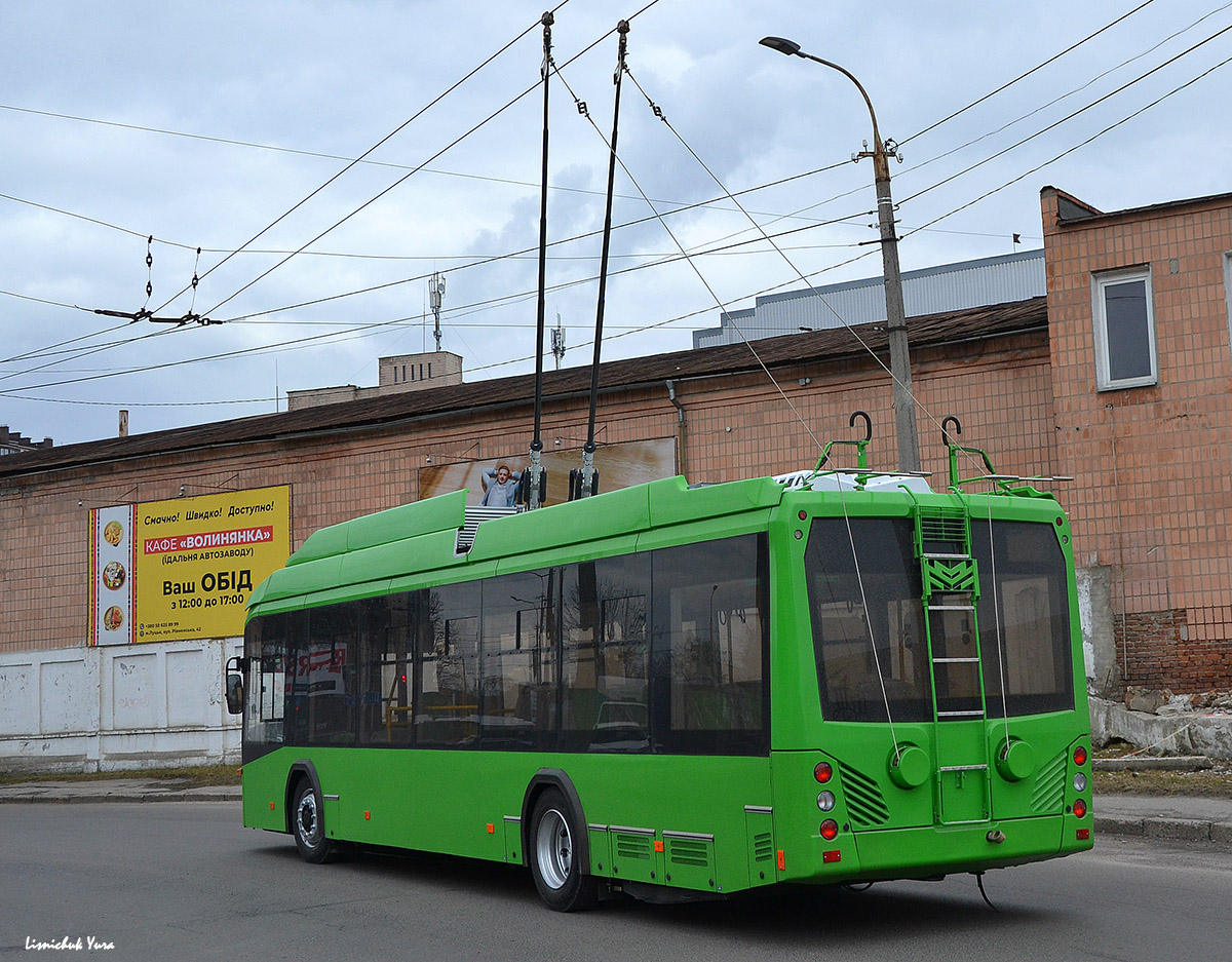 Lutsk — New trolleybuses BKM