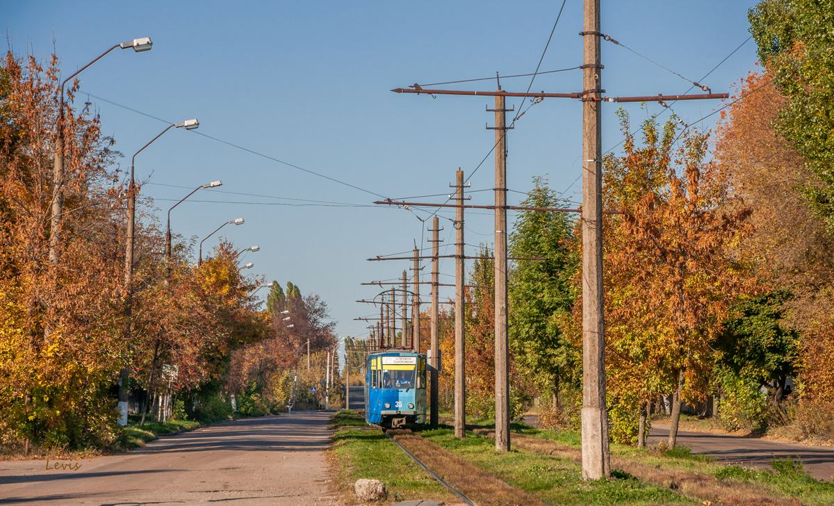 Житомир, Tatra KT4SU № 35; Житомир — Трамвайные и троллейбусные линии