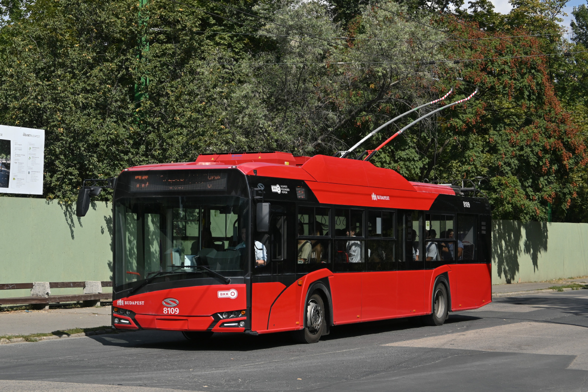 Будапешт, Solaris Trollino IV 12 Škoda № 8109
