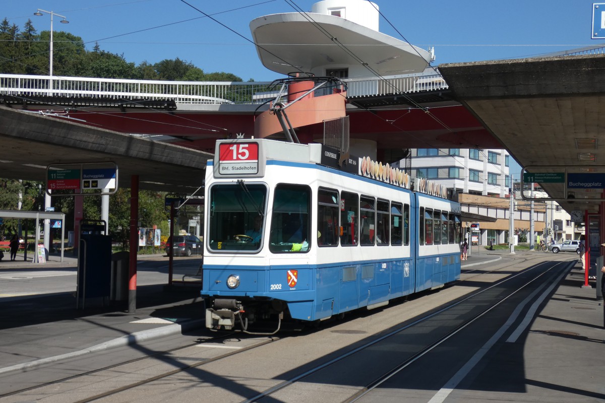 Цюрих, SWS/SWP/BBC Be 4/6 "Tram 2000" № 2002