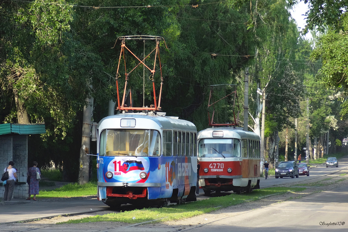 Донецк, Tatra T3SU № 4172; Донецк — Разные трамвайные фотографии