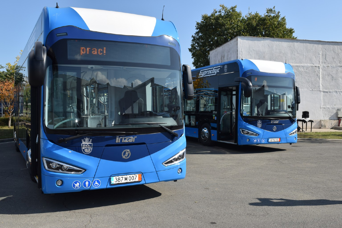 Бургас, Irizar ie bus 18 NG № 4156; Бургас, Irizar ie bus 12 NG № 4157; Бургас — Официално представяне на новите електробуси "Irizar ie bus 12 NG" и "Irizar ie bus 18 NG" — 20.10.2021
