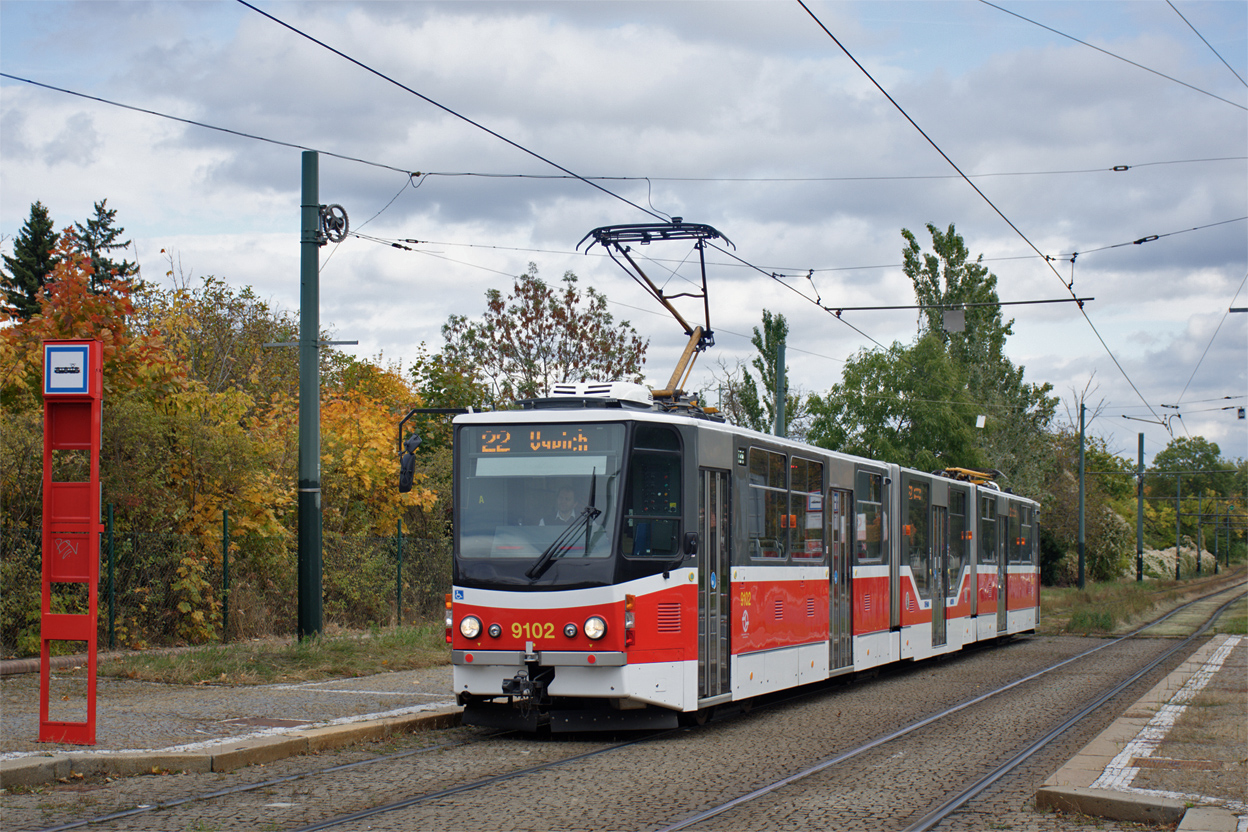 Прага, Tatra KT8D5R.N2P № 9102