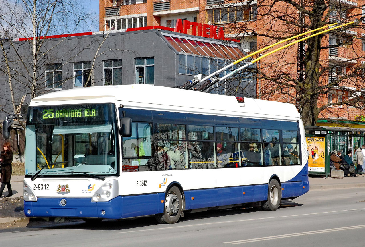 Рига, Škoda 24Tr Irisbus Citelis № 2-9342