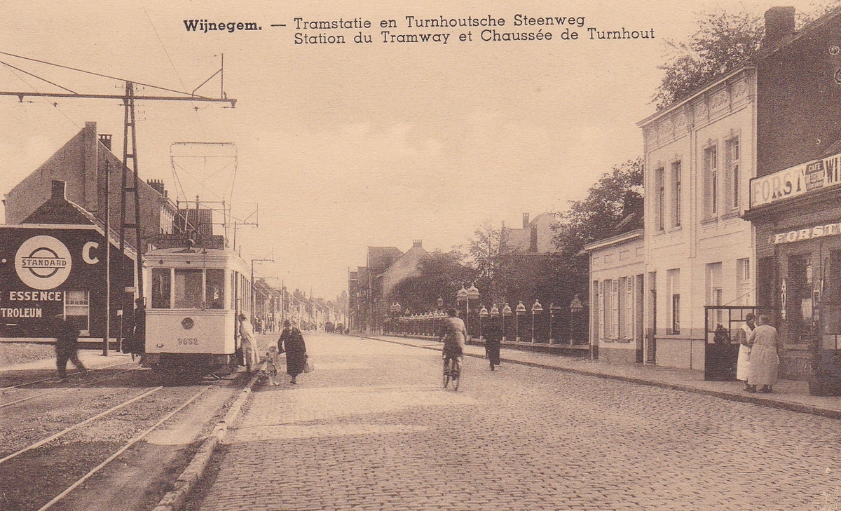 Антверпен, SNCV 3-axle motor car Odessa № 9652; Антверпен — Старые фотографии (N.M.V.B. — Interurban trams)