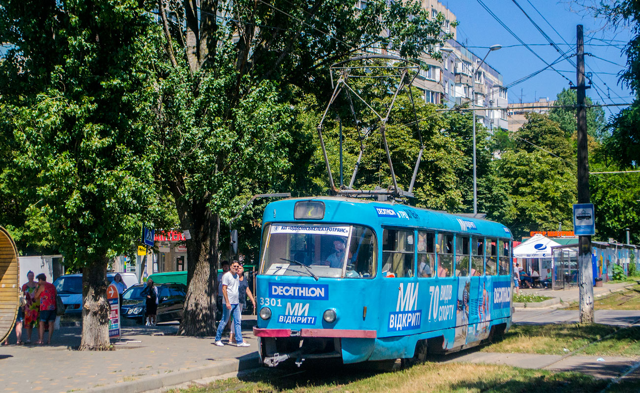 Odessa, Tatra T3R.P № 3301