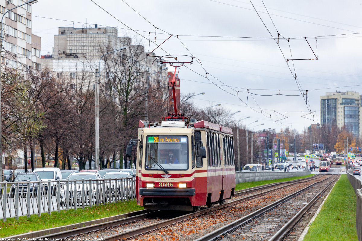 Санкт-Петербург, ЛВС-86М2 № 3059