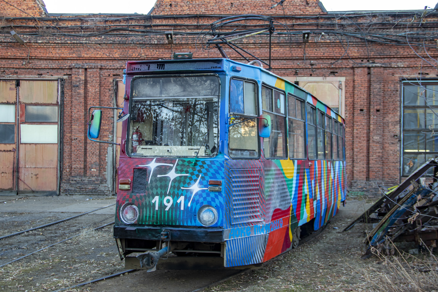 Иркутск, 71-605 (КТМ-5М3) № 191; Иркутск — Выставки и фестивали