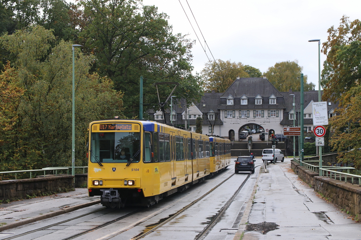 Essen - Mülheim an der Ruhr, Duewag B80C č. 5104