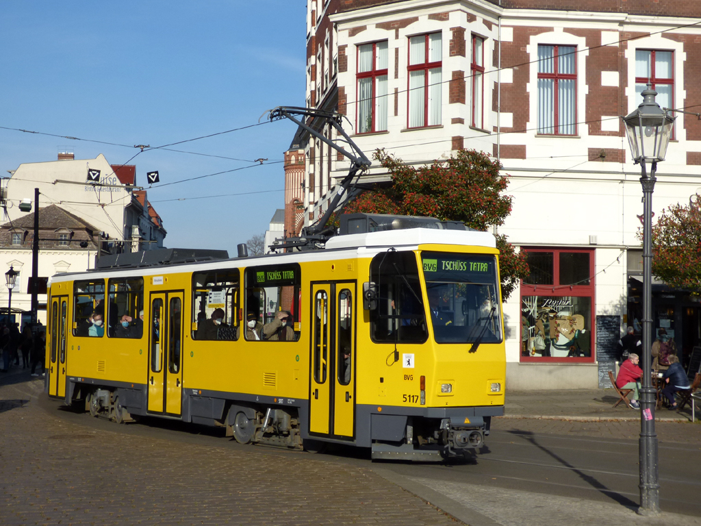 Berlín, Tatra T6A2M č. 5117; Berlín — Opening of the line Adlershof-Schöneweide, official farewell of Tatra trams