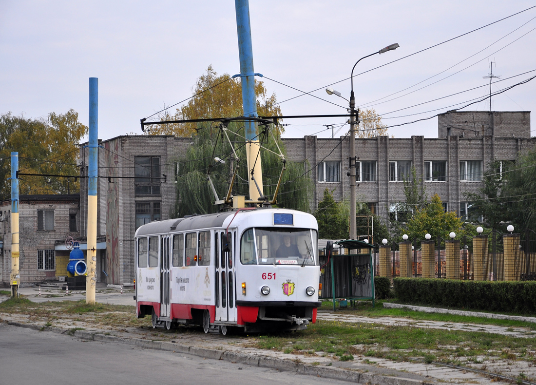 Камянское, Tatra T3 № 651