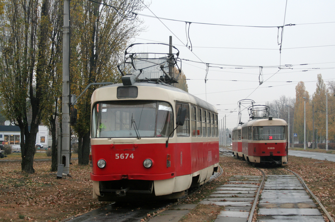 Киев, Tatra T3SUCS № 5674