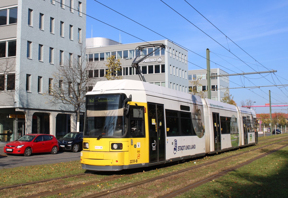 Берлин, BVG GT6Zo № 2239; Берлин — Открытие линии Adlershof-Schöneweide, официальное прощание с Татрами