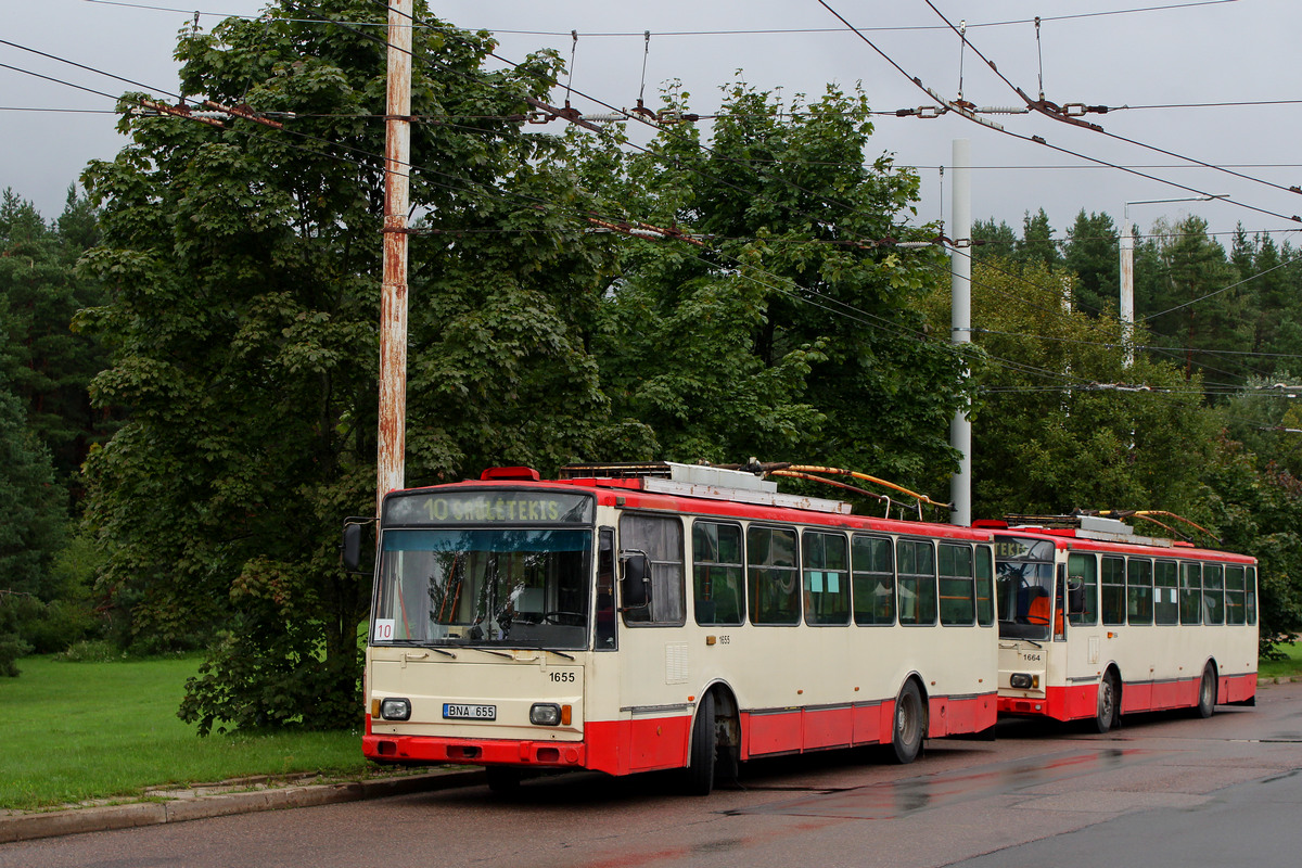 Вильнюс, Škoda 14Tr17/6M № 1655