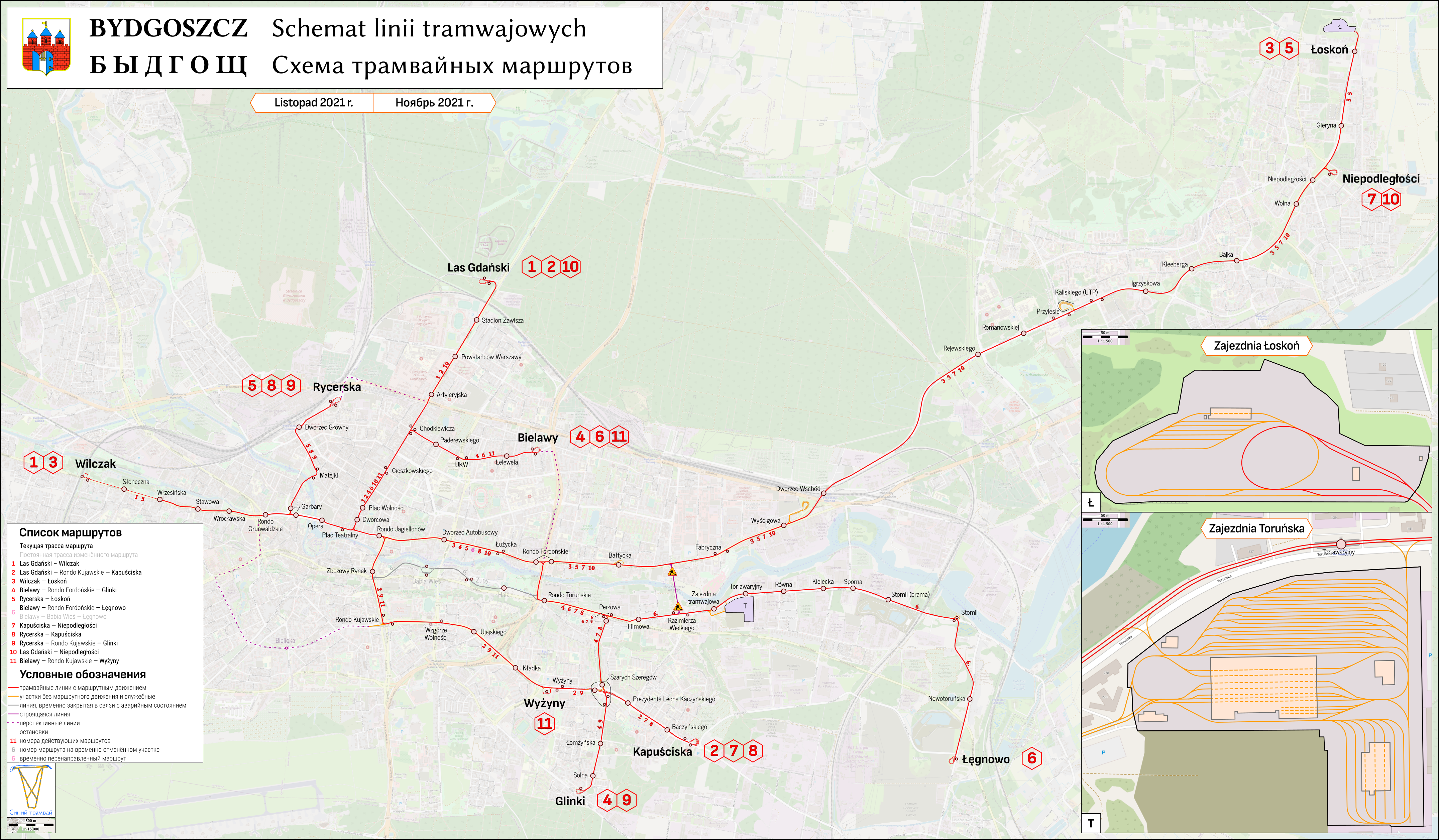 Bydgoszcz — Maps
