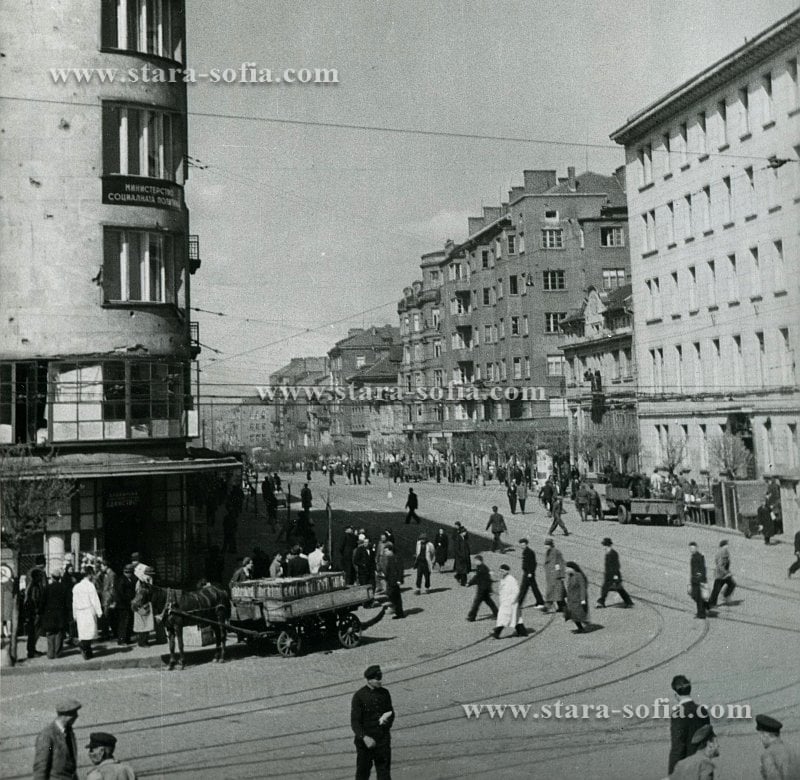 София — Исторически снимки — Трамвайна инфраструктура (1901–1942)