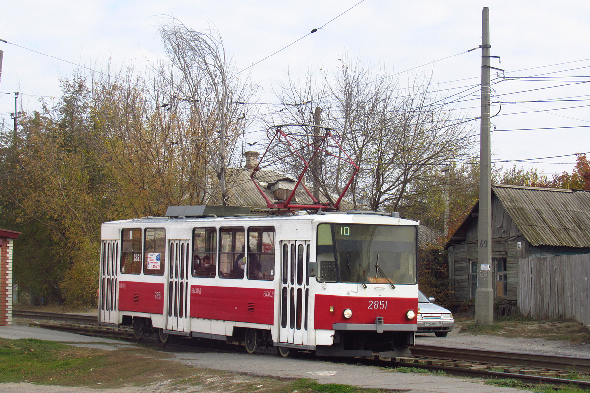 Волгоград, Tatra T6B5SU № 2851