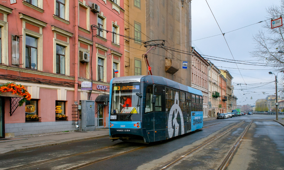 Санкт-Петербург, ЛМ-68М3 № 3501