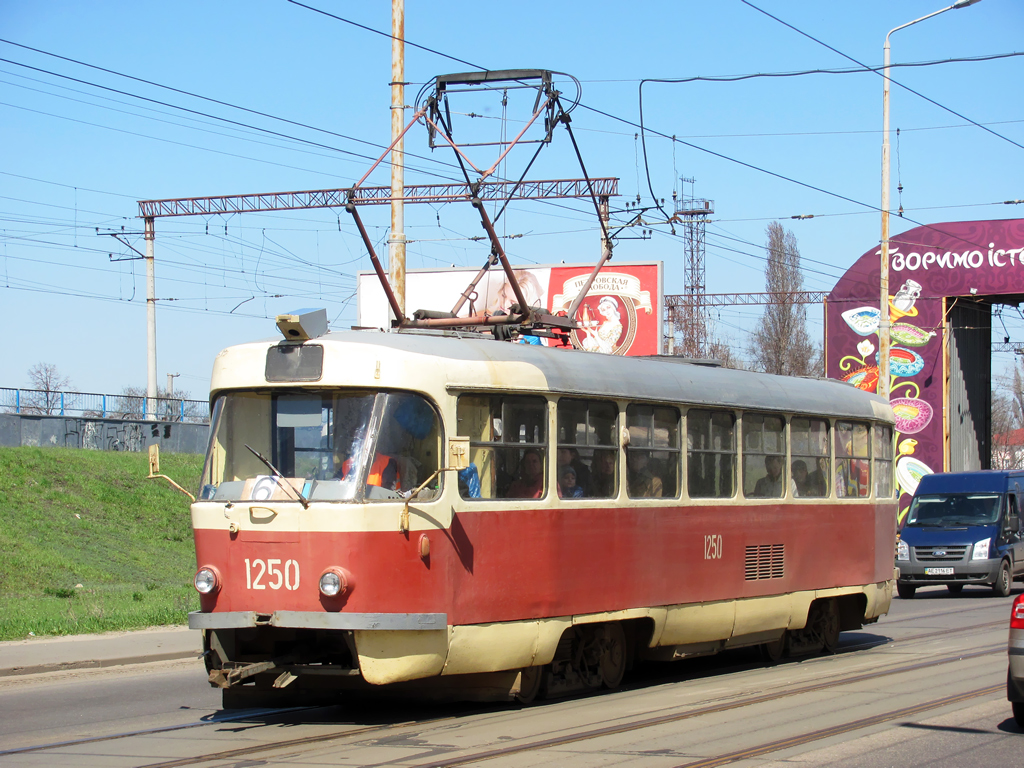 Днепр, Tatra T3SU № 1250