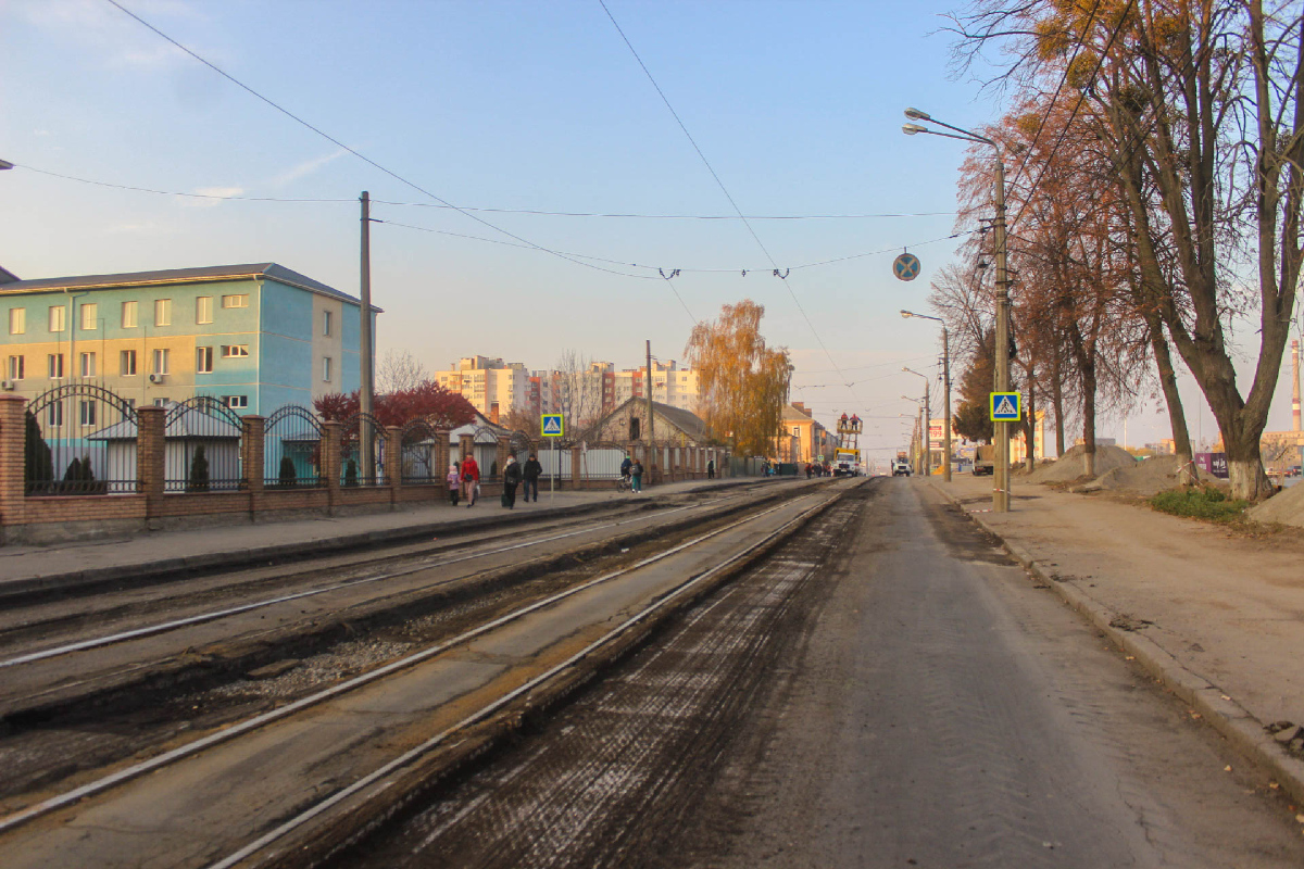 Винница — Реконструкция Батогской улицы; Винница — Трамвайные линии и инфраструктура