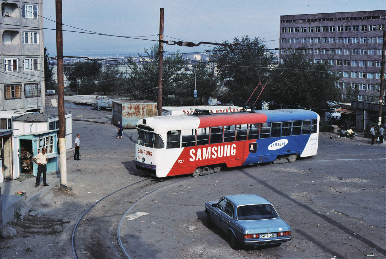 Ереван, РВЗ-6М № 027; Ереван — Старые фотографии — Сентябрь 1999 г.