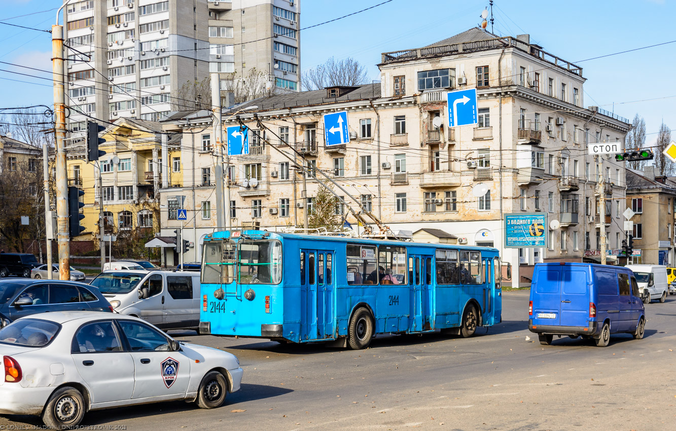 Dniepr — Trolleybus Lines and Infrastructure