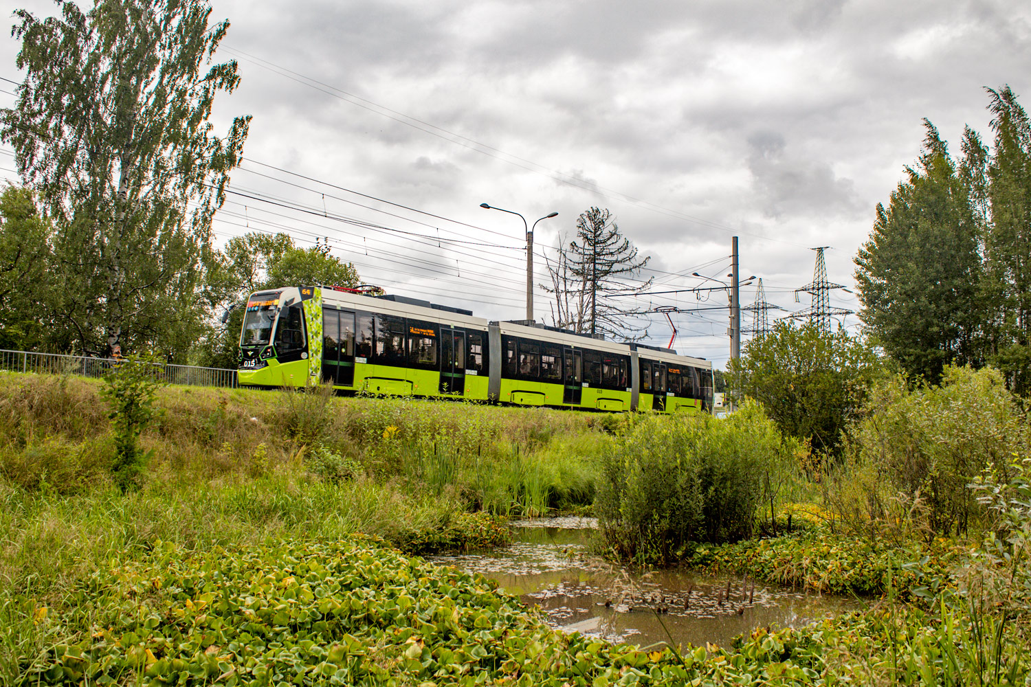 Sankt Peterburgas, Stadler B85600M nr. 015; Sankt Peterburgas — Source: Transport Concession Company (TCC) — Various Photos