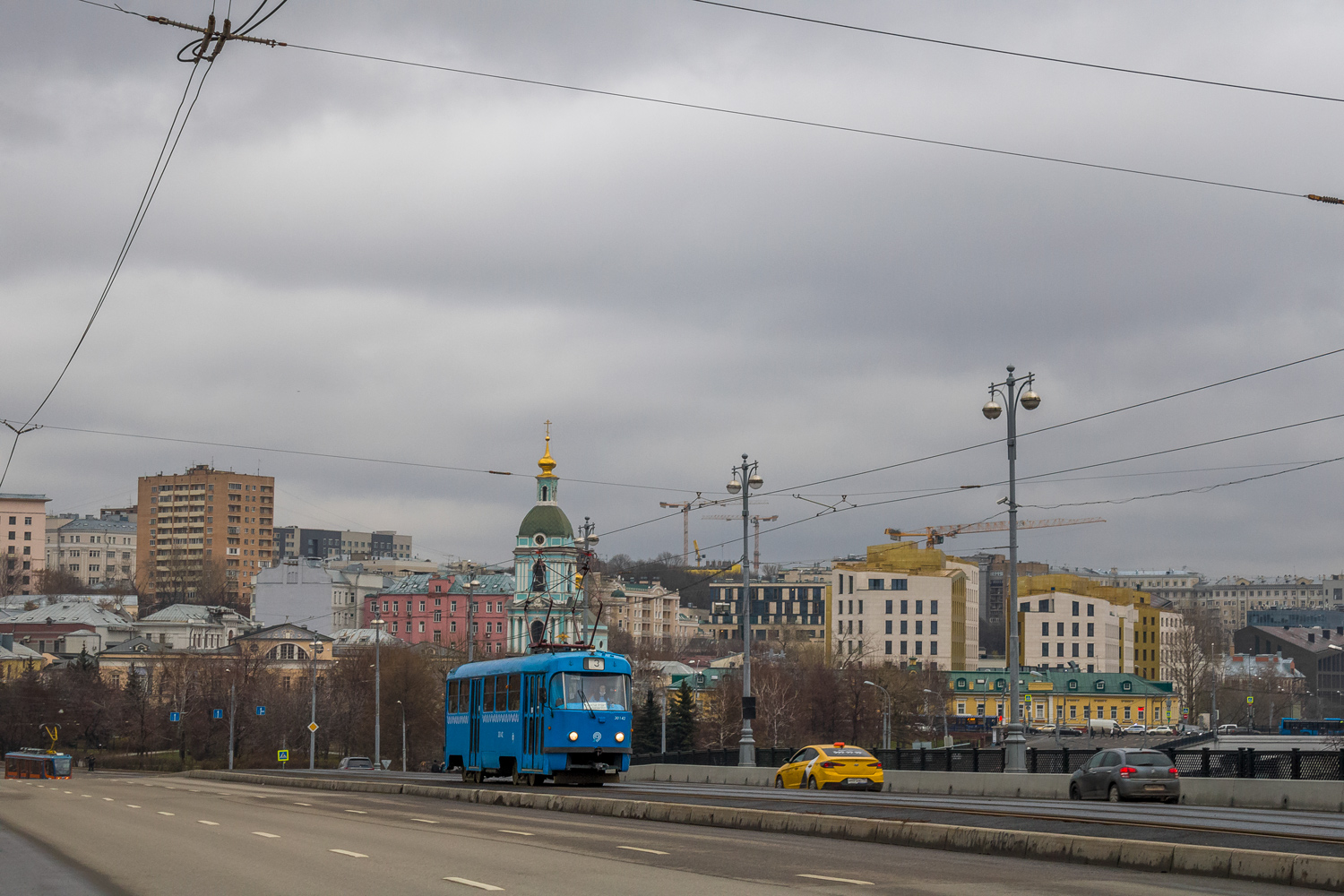 Moscow — Trам lines: Central Administrative District