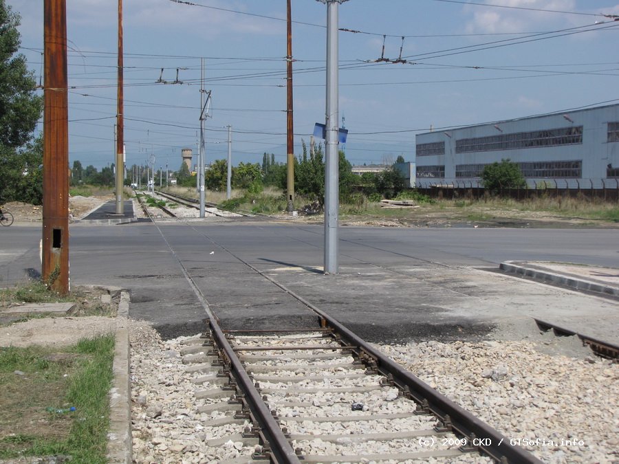 София — Въвеждане в експлоатация на недостроено трамвайно трасе от бул. Искърско шосе до ул. Обиколна — 2009-2010