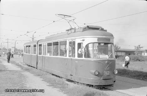 София, Т6М-901 (Космонавт) № 912; София — Исторически снимки — Трамвайни мотриси (1945–1989)