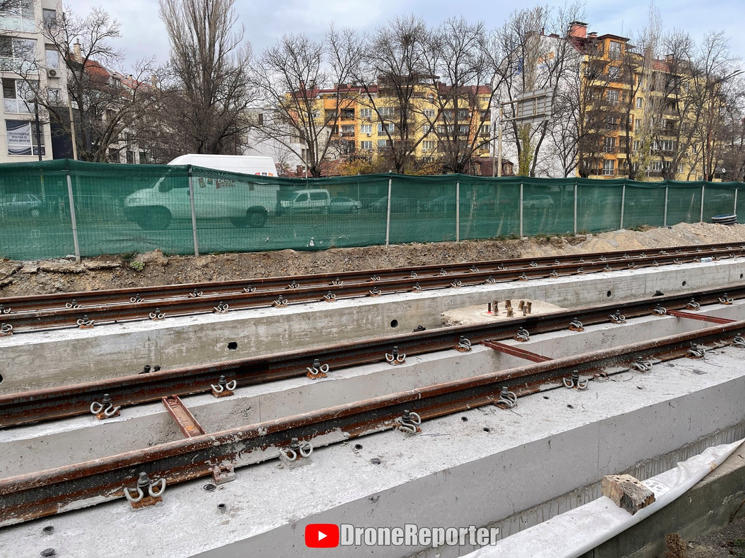 София — Основен ремонт на трамвайното трасе по улица Алабин, Булевард Цар Борис III, Булевард Тотлебен и Булевард Македония — 2021 — 2022