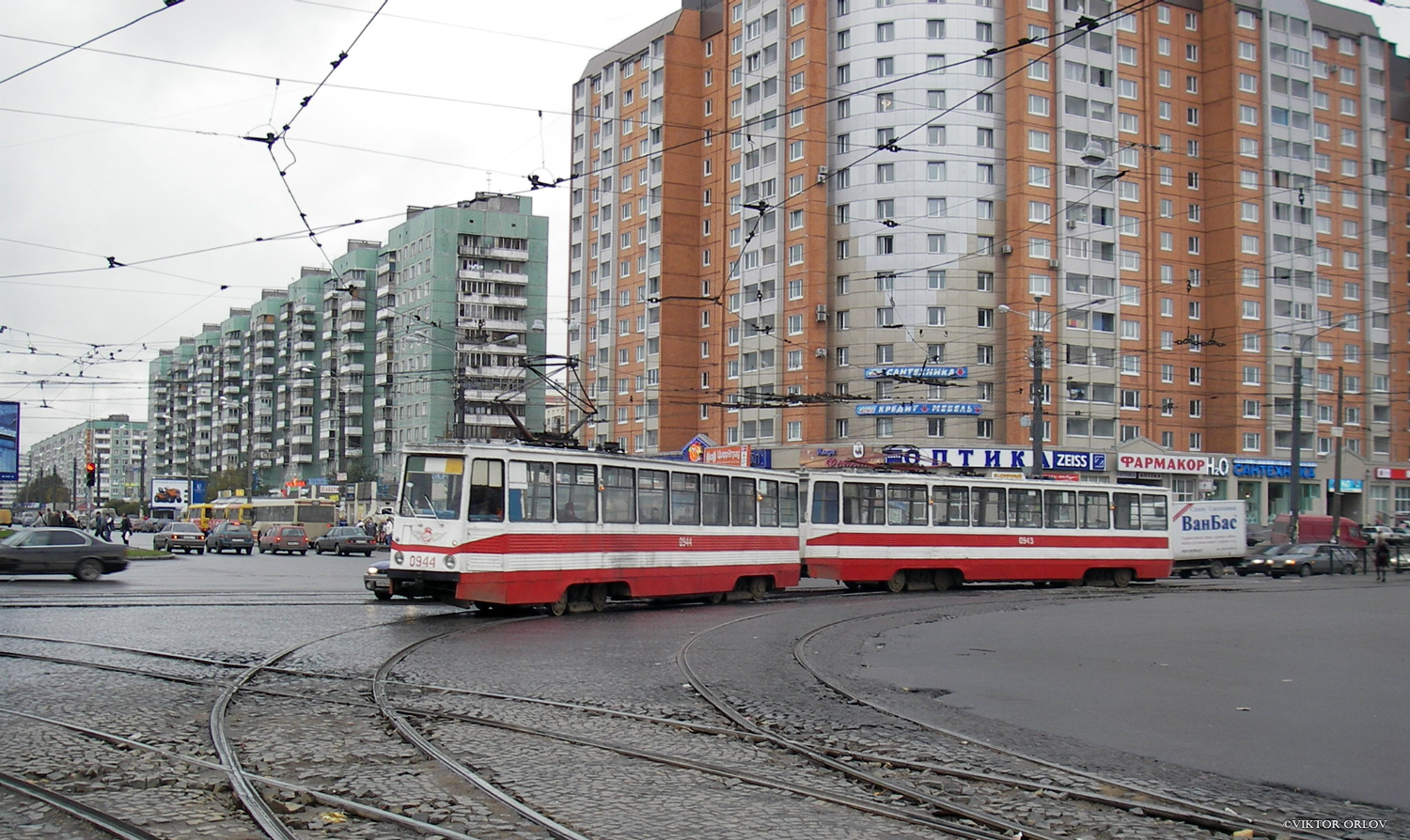 Санкт-Петербург, 71-605 (КТМ-5М3) № 0944; Санкт-Петербург, 71-605 (КТМ-5М3) № 0943