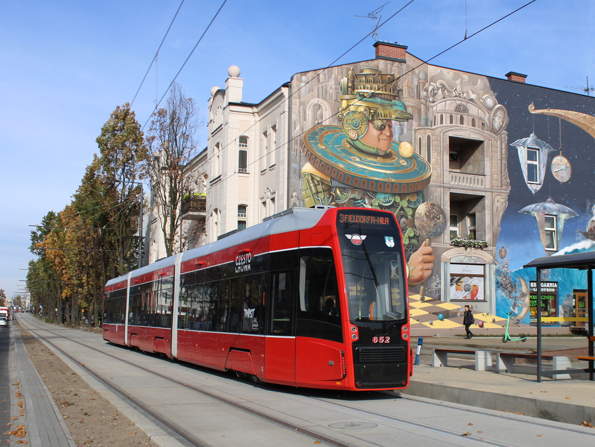 Ченстохова, PESA Twist 2010N/2 № 652