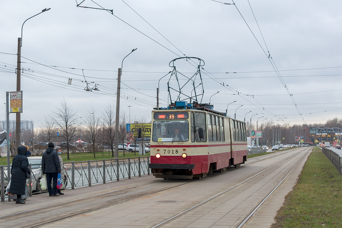 Санкт-Петербург, ЛВС-86К № 7018