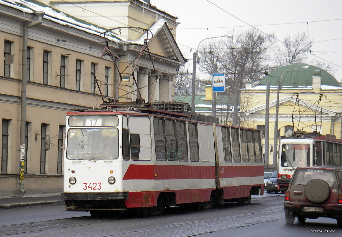 Санкт-Петербург, ЛВС-86К № 3423