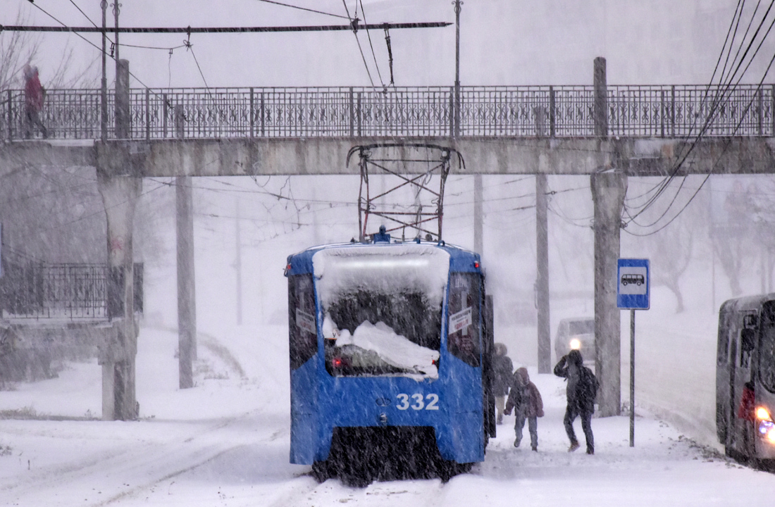 Владивосток, 71-619КС № 332; Владивосток — Снегопады