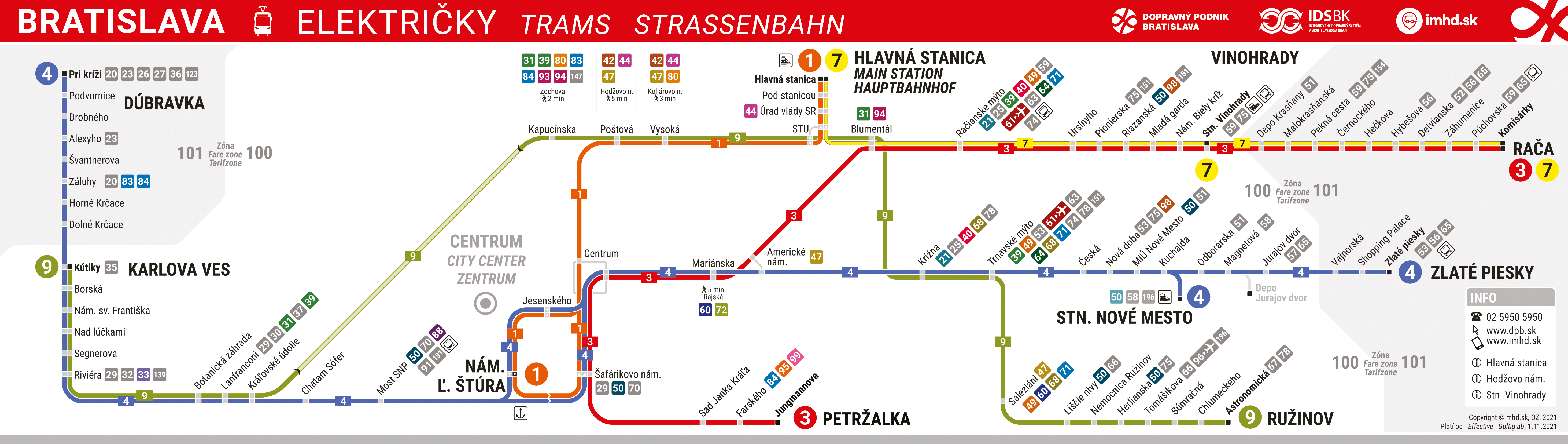 Bratysława — Maps