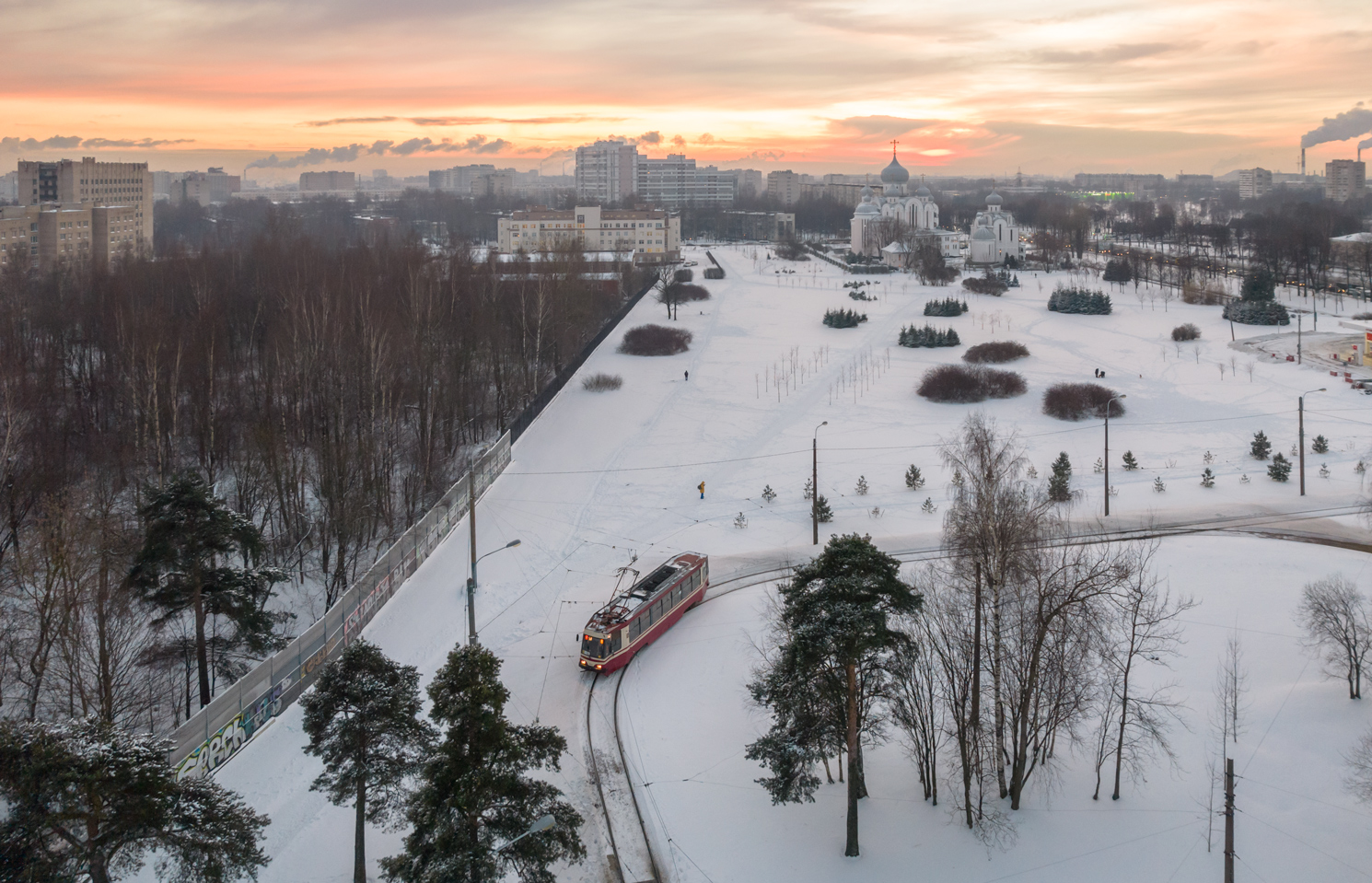 Санкт-Петербург — Конечные станции и разворотные кольца