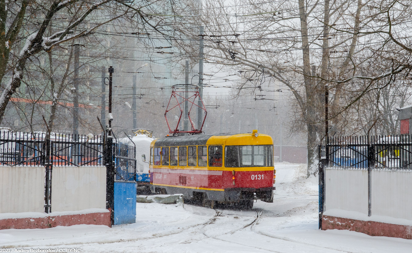 Москва, Tatra T3SU № 0131